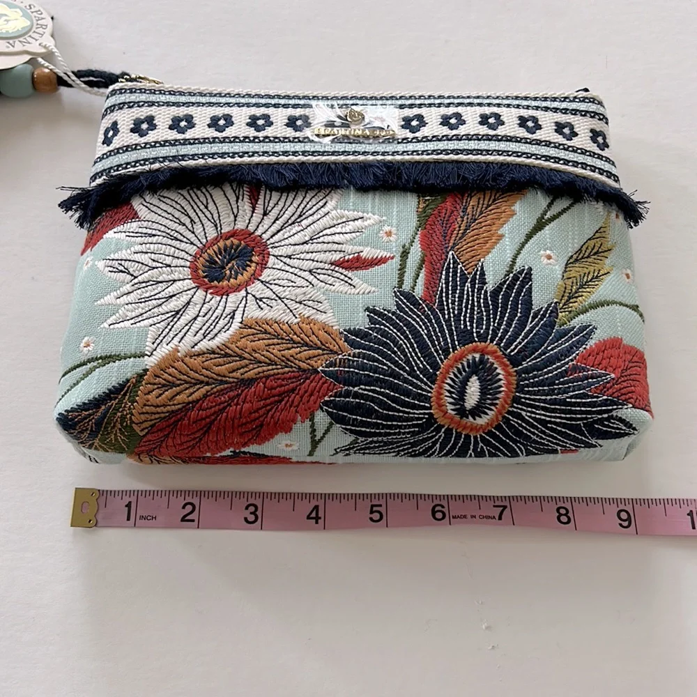Spartina 449 Daufuskie Island Maci Wristlet Riverside Station Vintage Floral - Picture 10 of 12